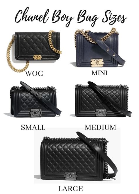 chanel boy bag sizes 2018|boy Chanel bag price.